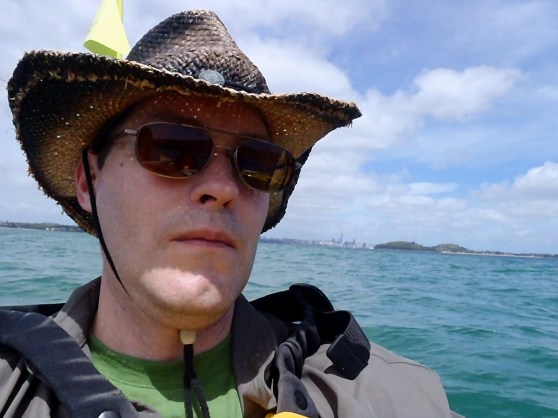 Kayaking to Rangitoto