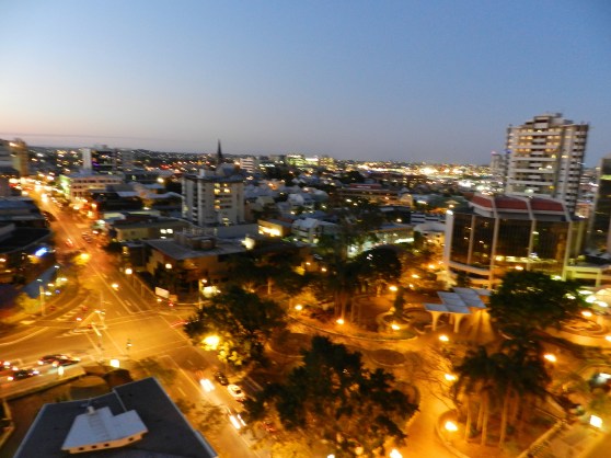 Brisbane at night
