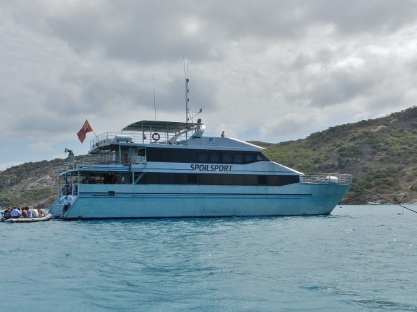 Spoilsport, our home for 3 nights